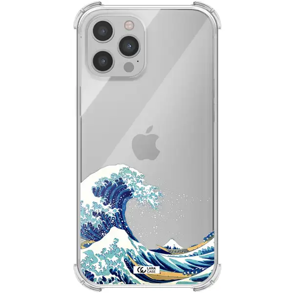 Great Wave Apple iPhone 12 pro max Clear PC Case