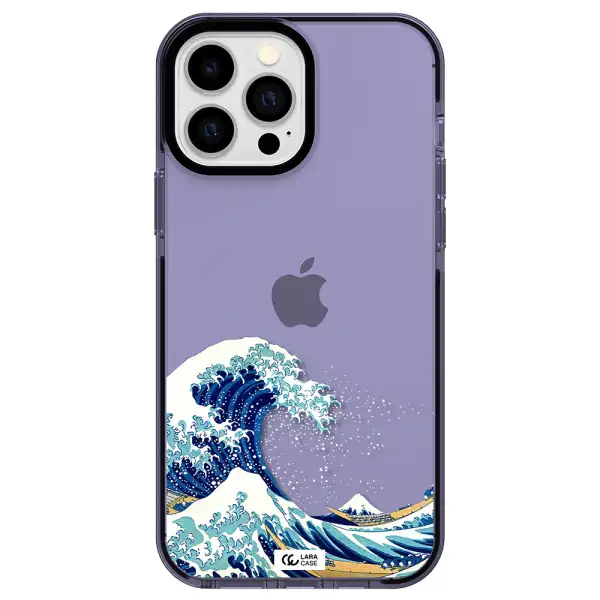 Great Wave Apple iPhone 13 Pro Max impact Lilac Case