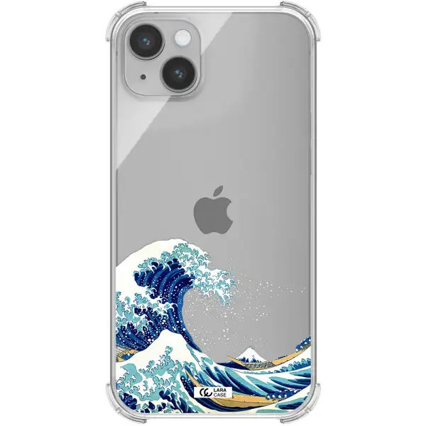 Great Wave Apple iPhone 14 Clear PC Case