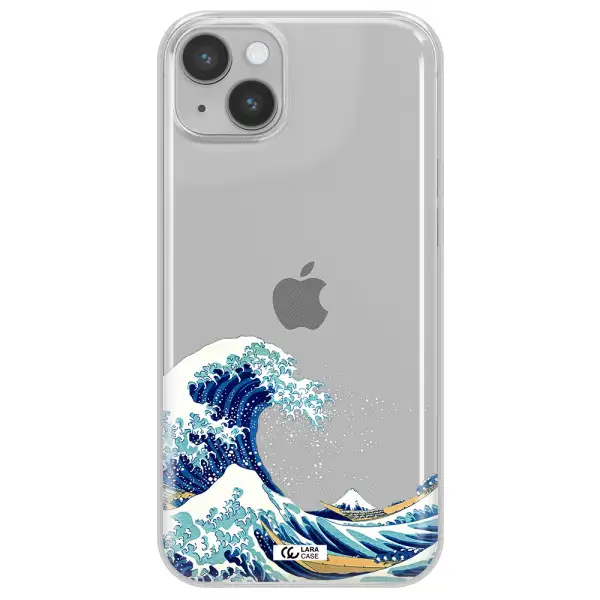 Great Wave Apple iPhone 14 Clear TPU Case