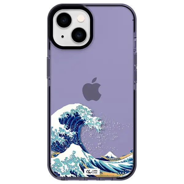 Great Wave Apple iPhone 14 impact Lilac Case