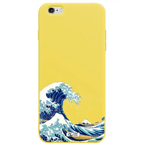 Great Wave Apple iPhone 6 plus Silicone canary yellow Case