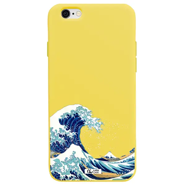 Great Wave Apple iPhone 6 Silicone canary yellow Case