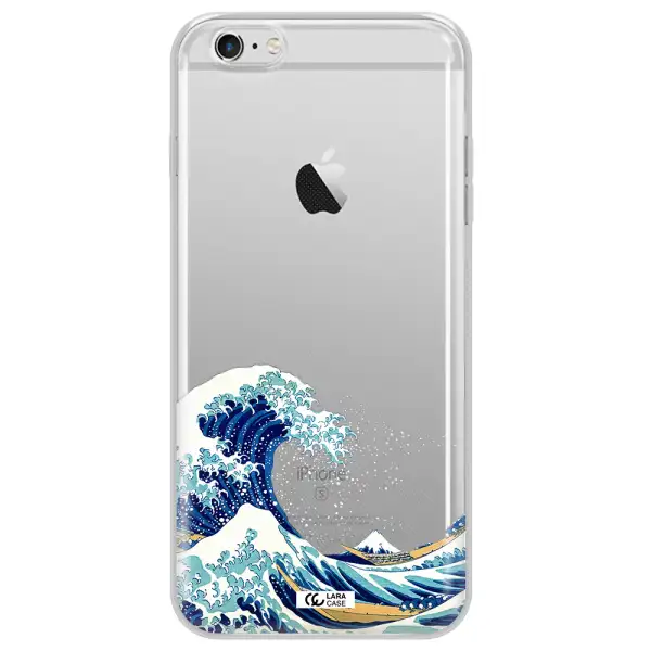 Great Wave Apple iPhone 6S Clear TPU Case