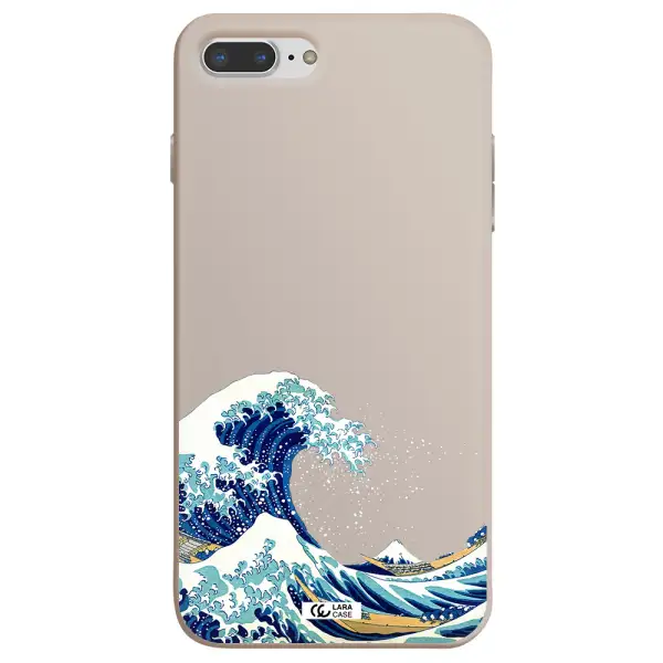 Great Wave Apple iPhone 7 plus Silicone Stone Case