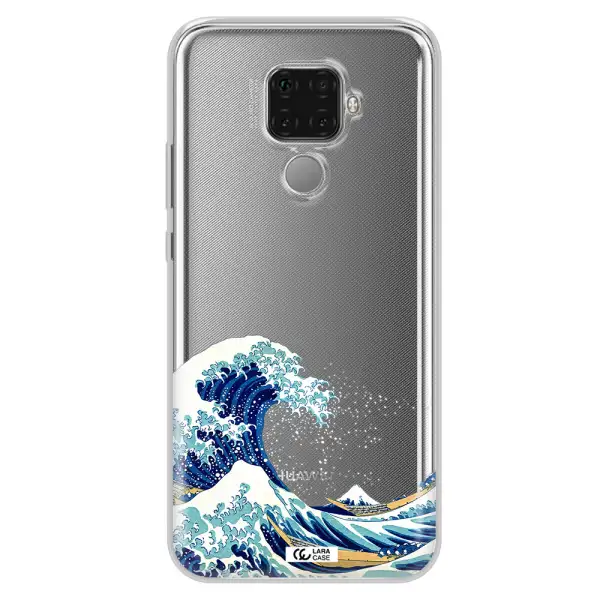 Great Wave Huawei Mate 30 Lite Clear TPU Case