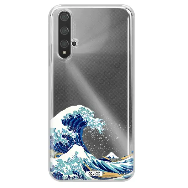 Great Wave Huawei Nova 5t Clear TPU Case