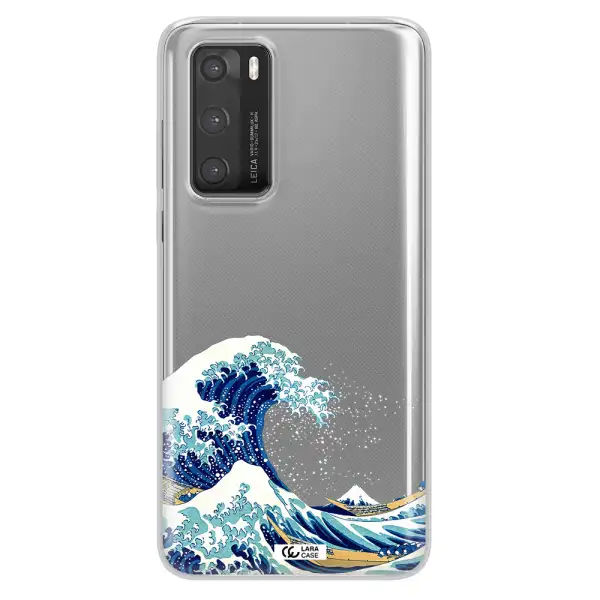 Great Wave Huawei P40 Clear TPU Case