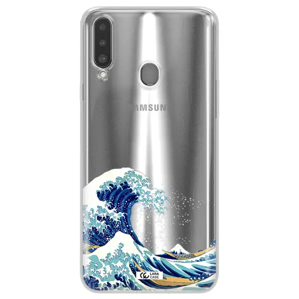 Great Wave Samsung A20S Clear TPU Case