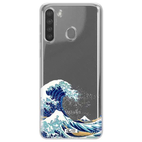 Great Wave Samsung A21 Clear TPU Case