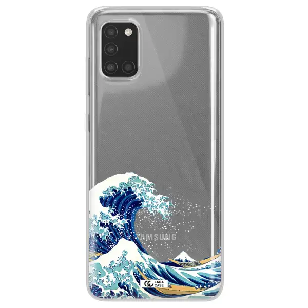 Great Wave Samsung A31 Clear TPU Case