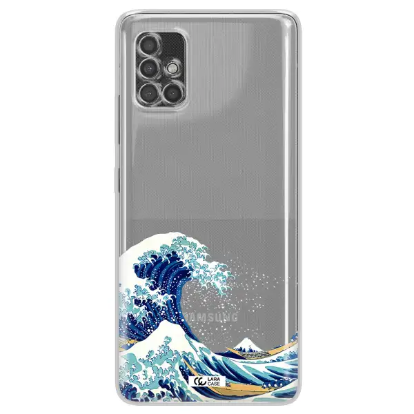 Great Wave Samsung A40S Clear Tpu Case