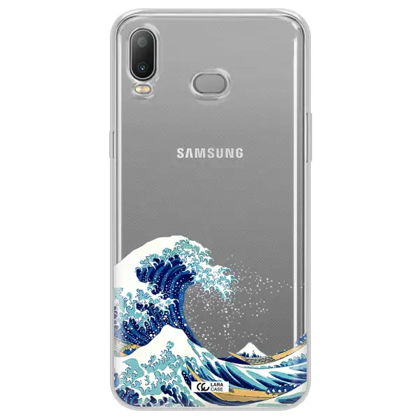 Great Wave Samsung A6S Clear TPU Case