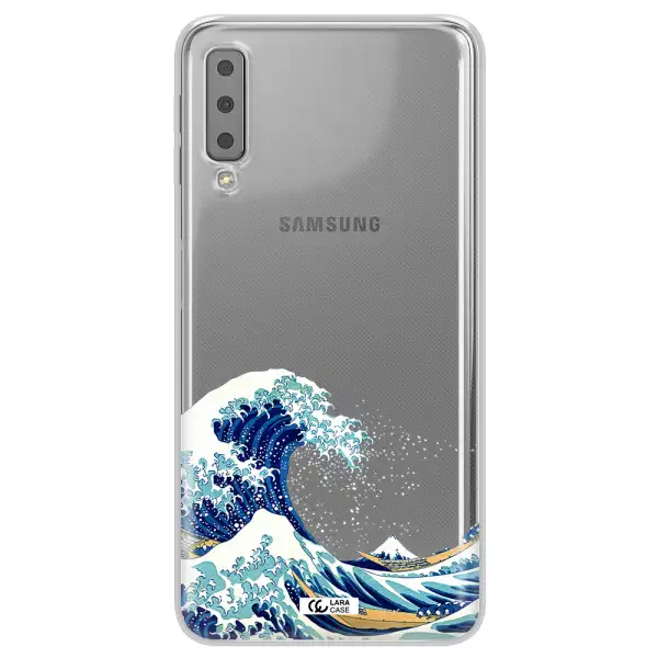 Great Wave Samsung A7 2018 Clear TPU Case