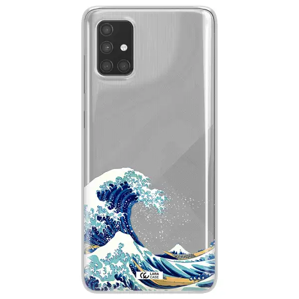 Great Wave Samsung A71 Clear TPU Case