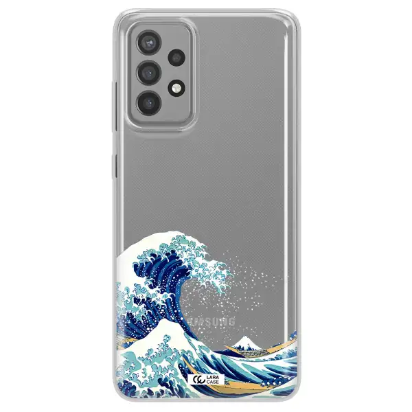 Great Wave Samsung A72 Clear TPU Case