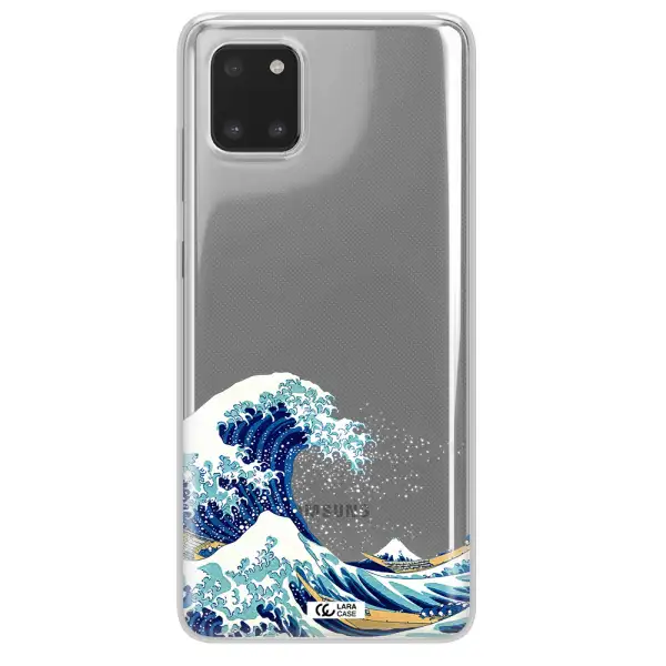 Great Wave Samsung A81 Clear TPU Case