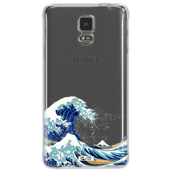 Great Wave Samsung Note 4 Clear TPU Case