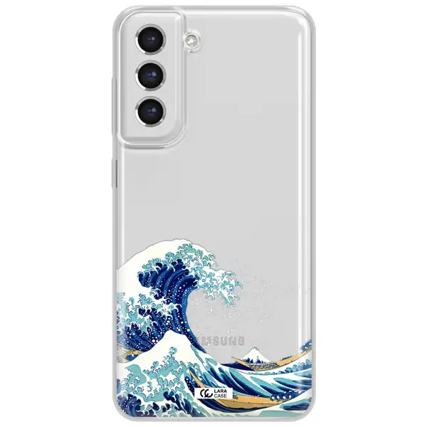 Great Wave Samsung S21 Fe Clear Tpu Case