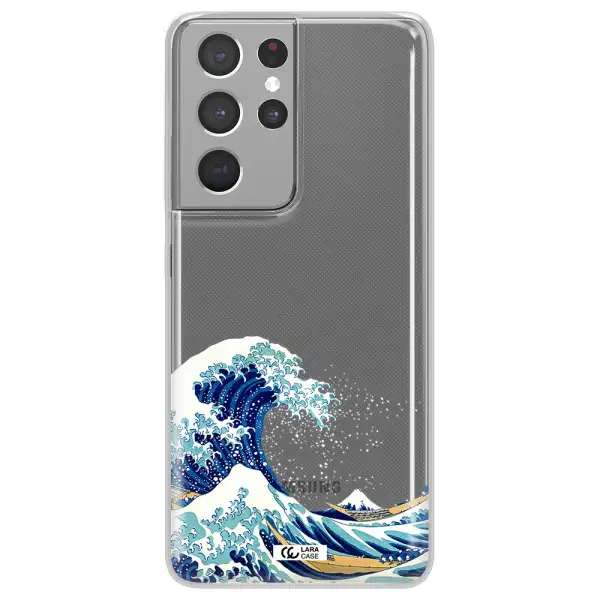 Great Wave Samsung S21 Ultra Clear TPU Case