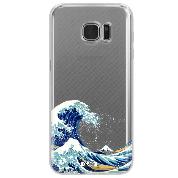 Great Wave Samsung S7 Edge Clear TPU Case