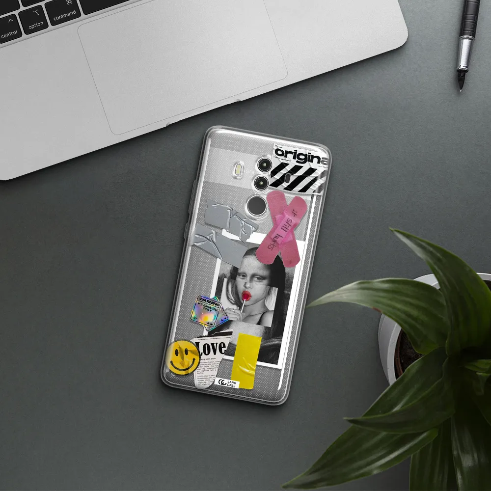 Mona Lisa Street Style Huawei Mate 10 Clear TPU Case