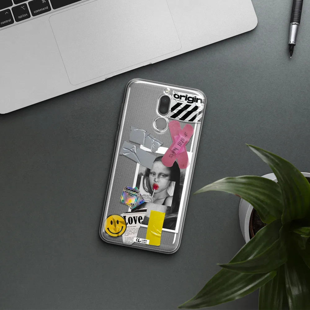 Mona Lisa Street Style Huawei Mate 10 Lite Clear TPU Case