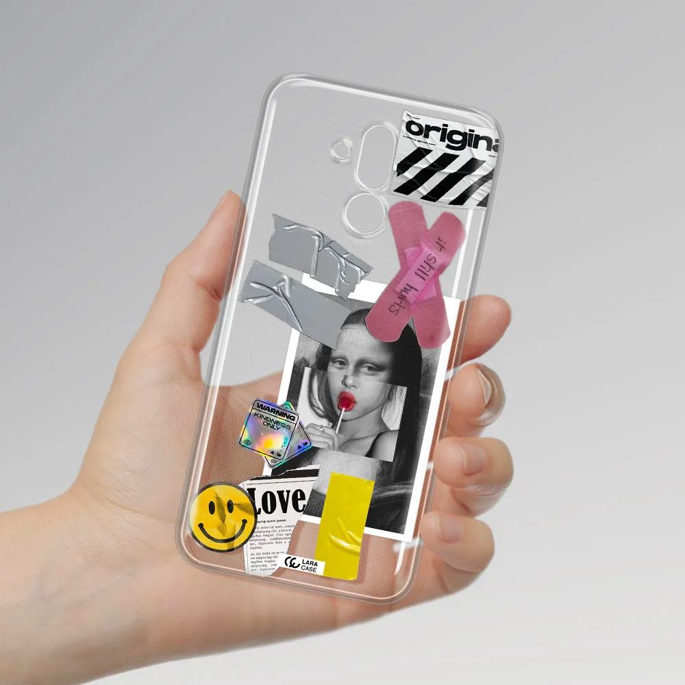 Mona Lisa Street Style Huawei Mate 20 Lite Clear TPU Case