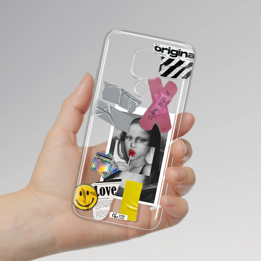 Mona Lisa Street Style Huawei Mate 30 Lite Clear TPU Case