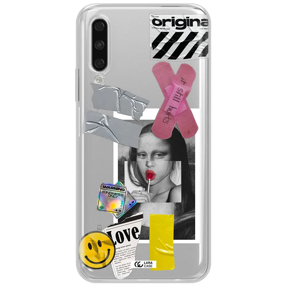 Mona Lisa Street Style Huawei Y9S Clear Tpu Case