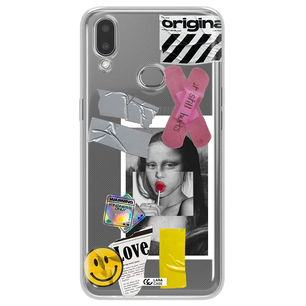 Mona Lisa Street Style Samsung A10S Clear TPU Case