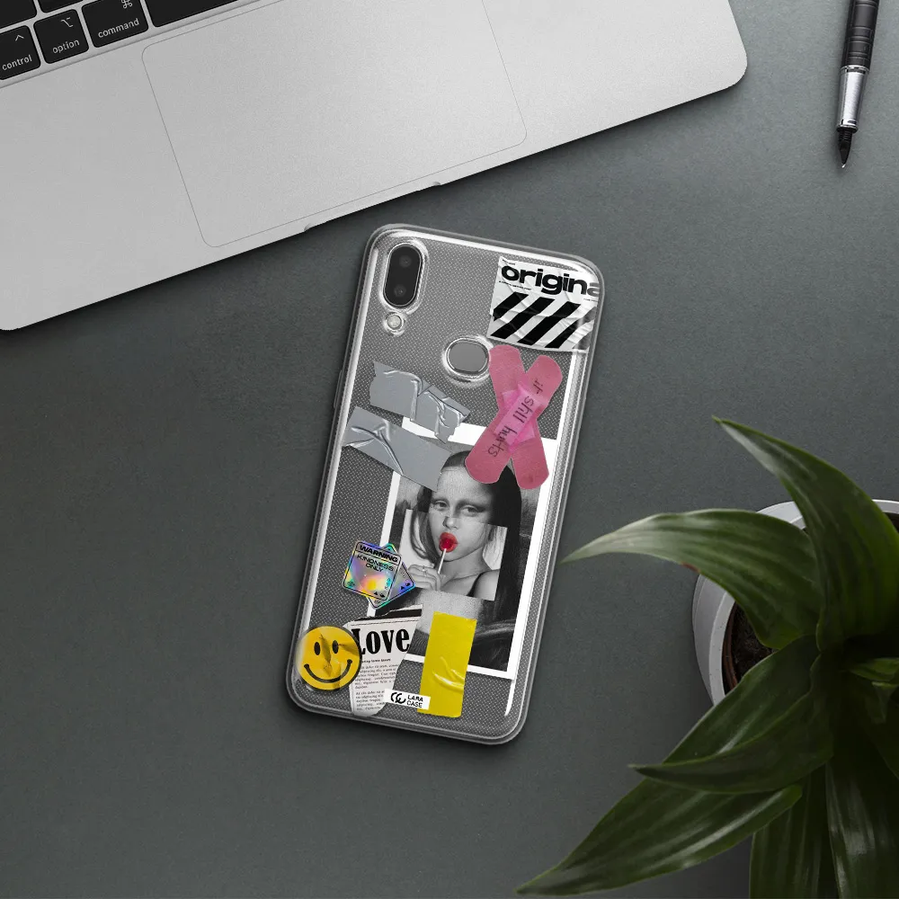 Mona Lisa Street Style Samsung A10S Clear TPU Case