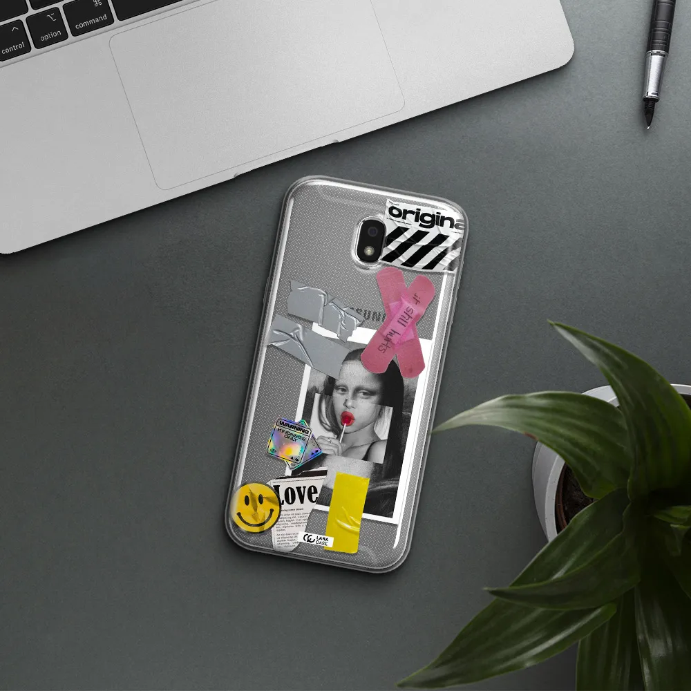 Mona Lisa Street Style Samsung J5 2017 Clear TPU Case