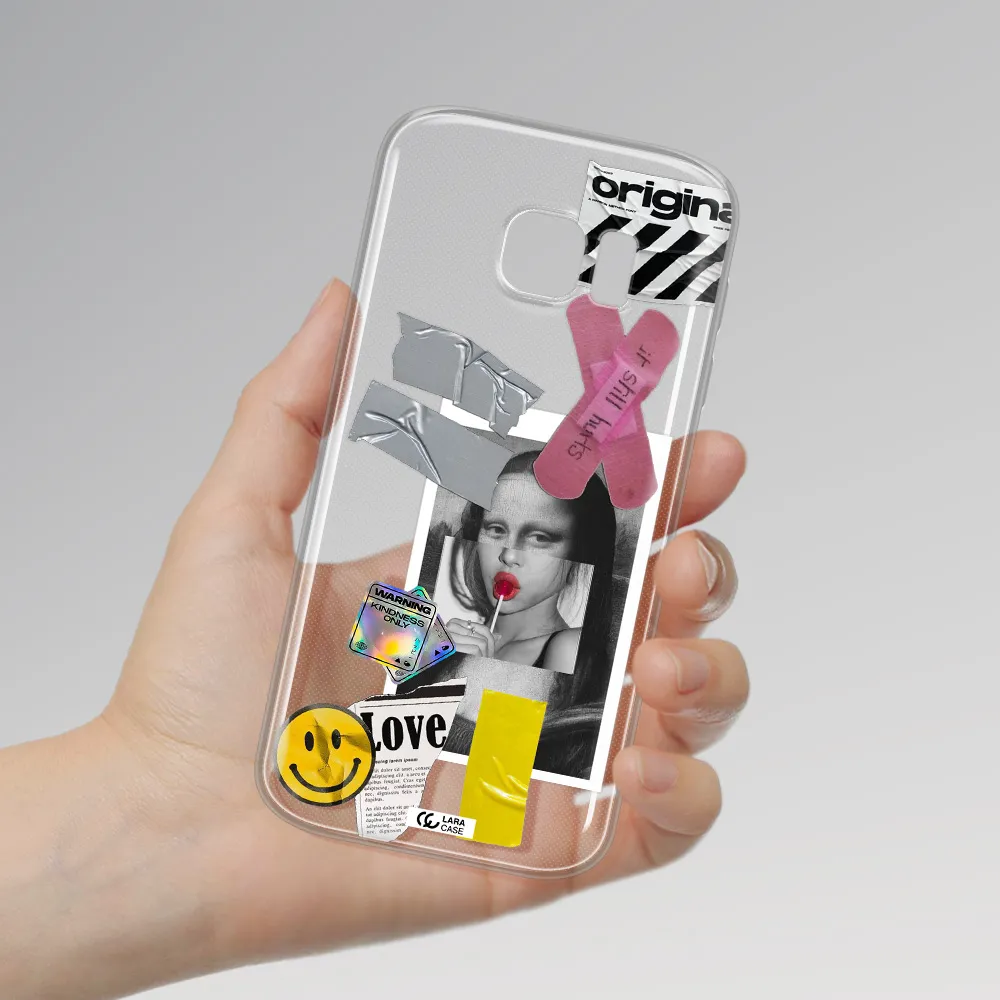 Mona Lisa Street Style Samsung S 7 Clear TPU Case