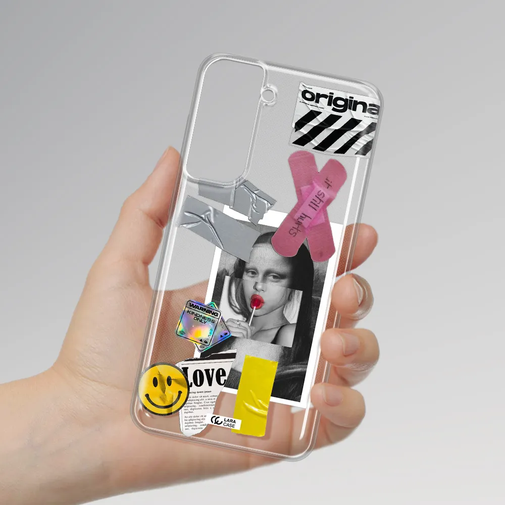 Mona Lisa Street Style Samsung S21 Fe Clear Tpu Case