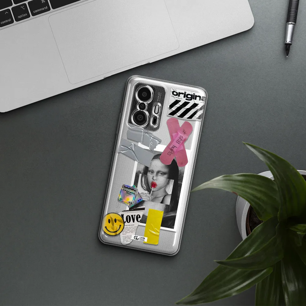 Mona Lisa Street Style Xiaomi 11T Pro Clear Tpu Case