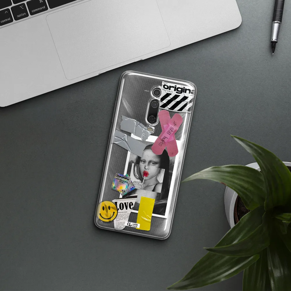Mona Lisa Street Style Xiaomi Mi 9T Clear TPU Case