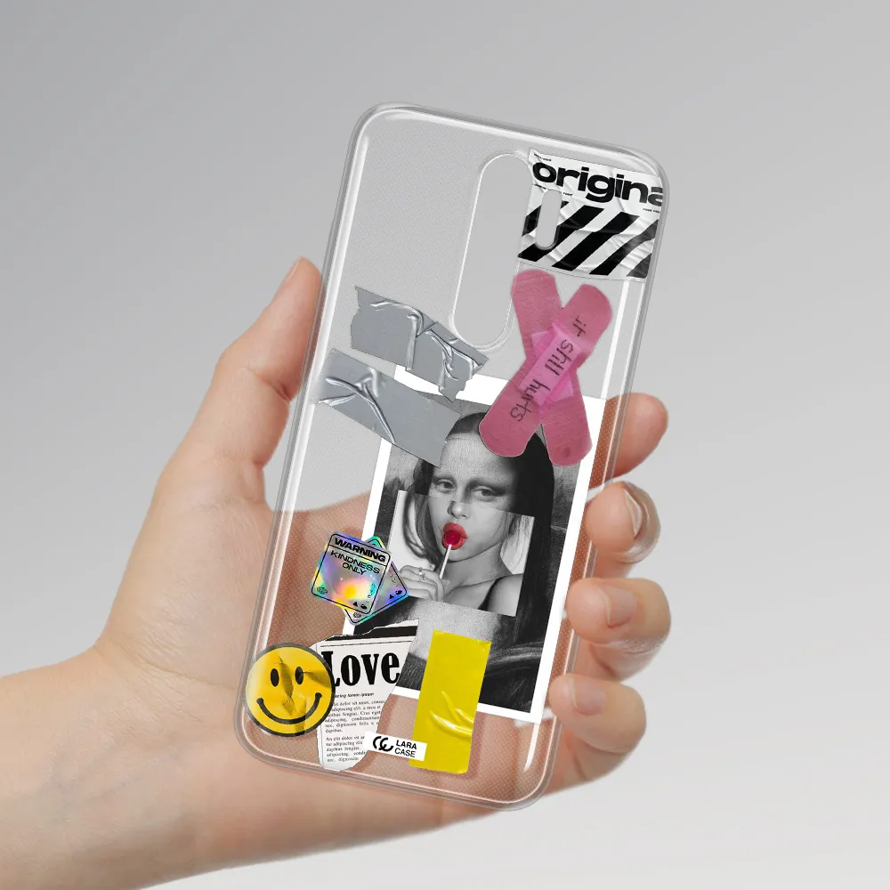 Mona Lisa Street Style Xiaomi Note 8 Pro Clear TPU Case