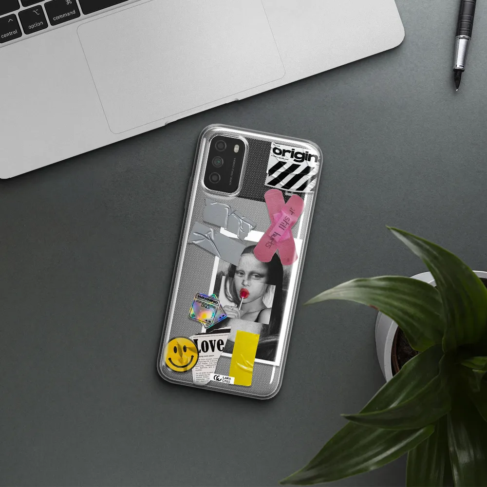 Mona Lisa Street Style Xiaomi Poco M3 Clear TPU Case
