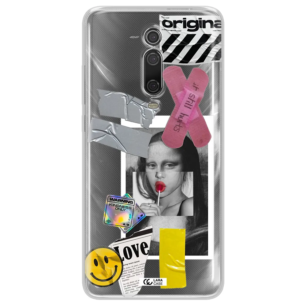Mona Lisa Street Style Xiaomi Redmi K20 Clear Tpu Case