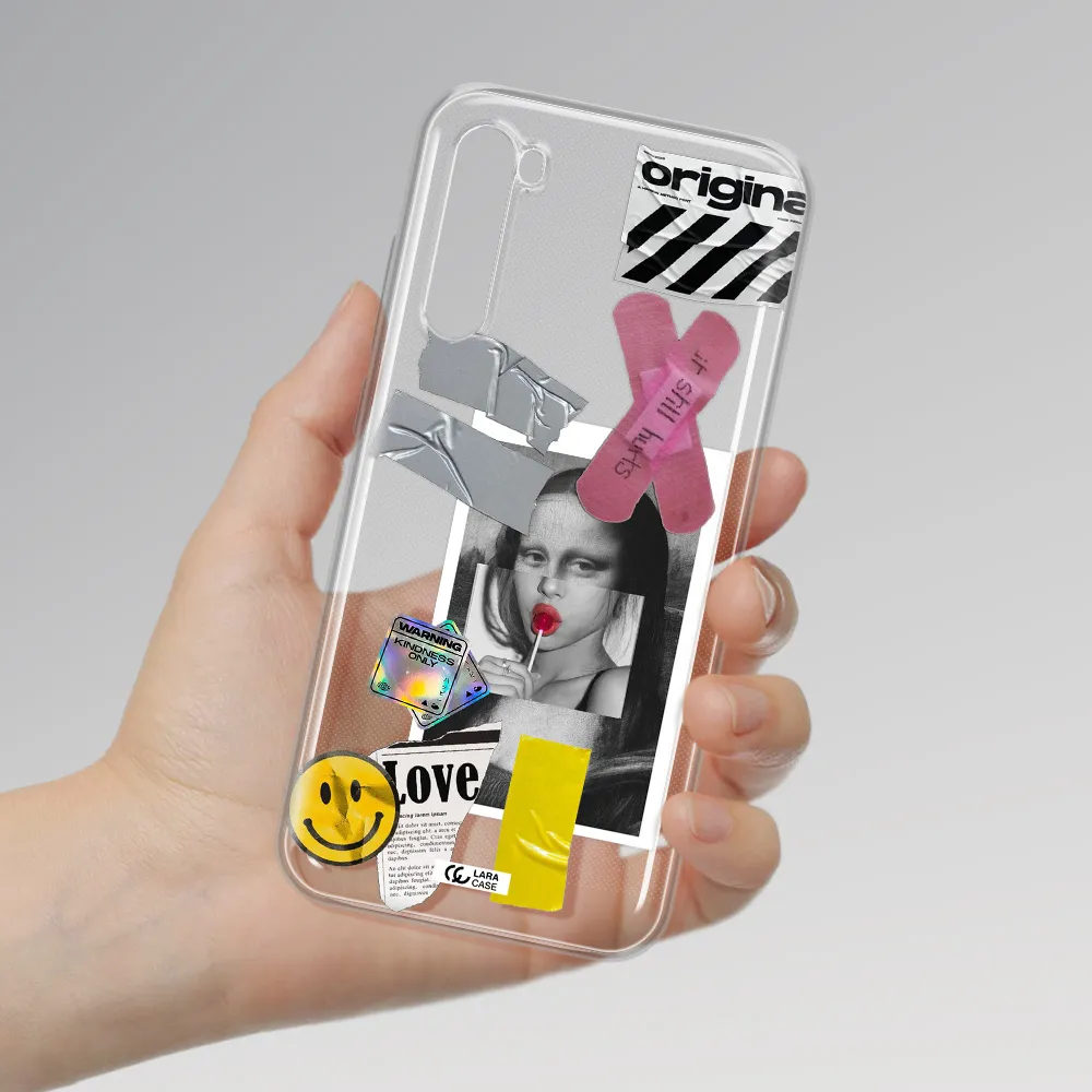 Mona Lisa Street Style Xiaomi Redmi Note 8T Clear Tpu Case