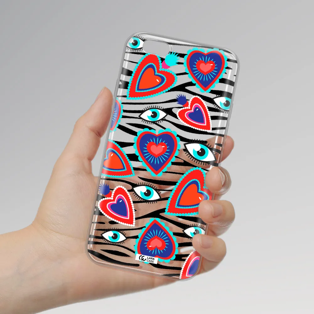 Eye Heart Apple iPhone 6 Clear TPU Case
