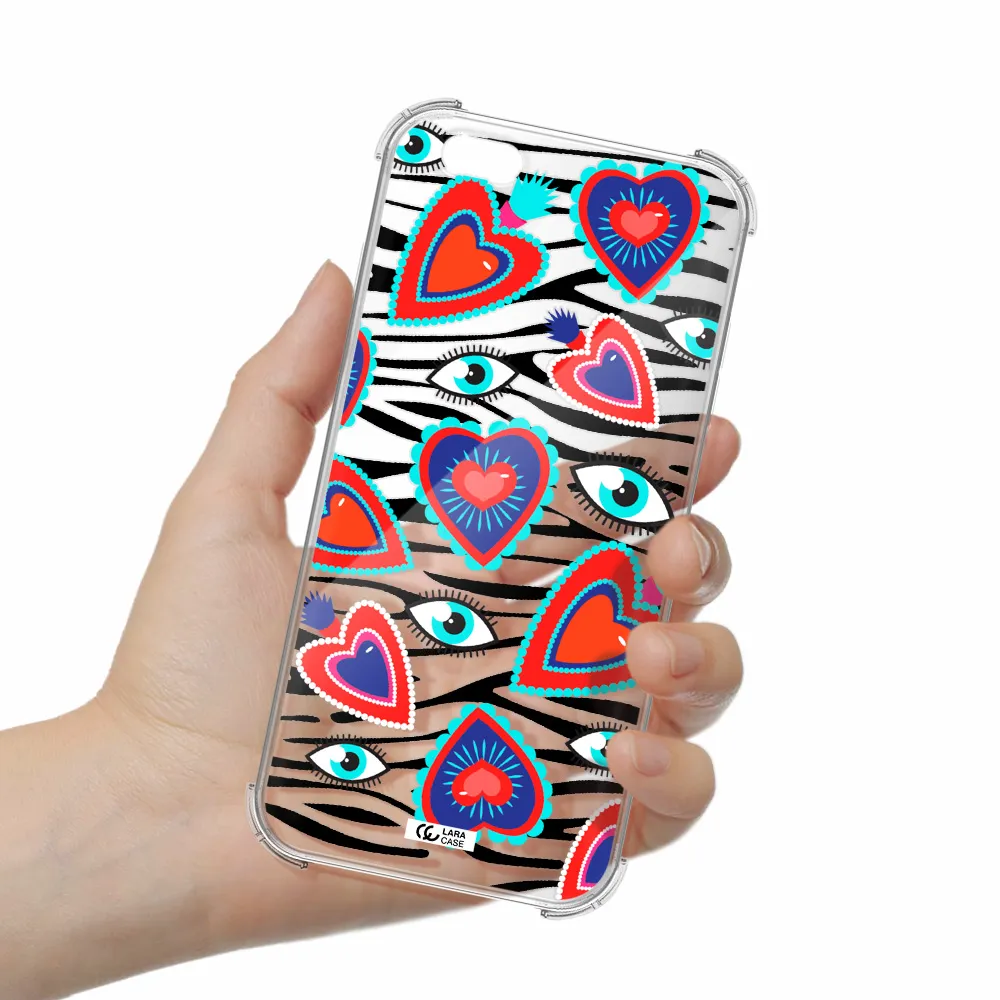 Eye Heart Apple iPhone 6S Clear PC Case