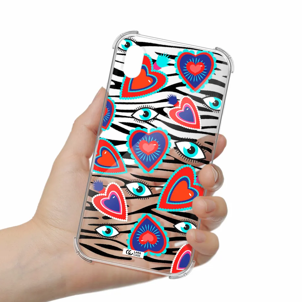 Eye Heart Apple iPhone XR Clear PC Case