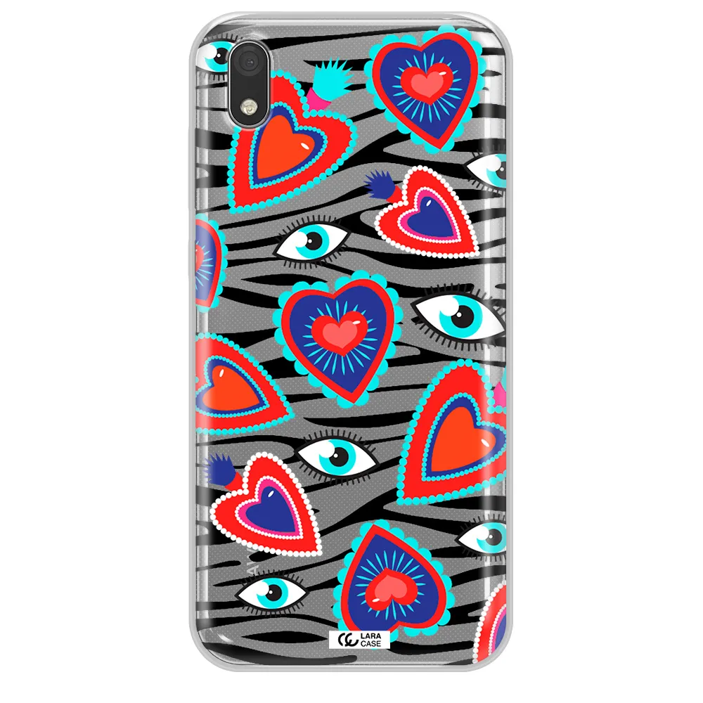 Eye Heart Huawei Honor 8S Clear TPU Case