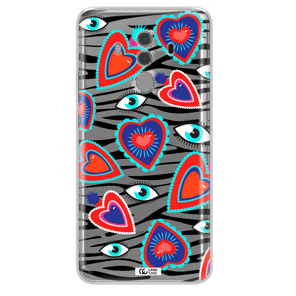 Eye Heart Huawei Mate 10 Pro Clear TPU Case