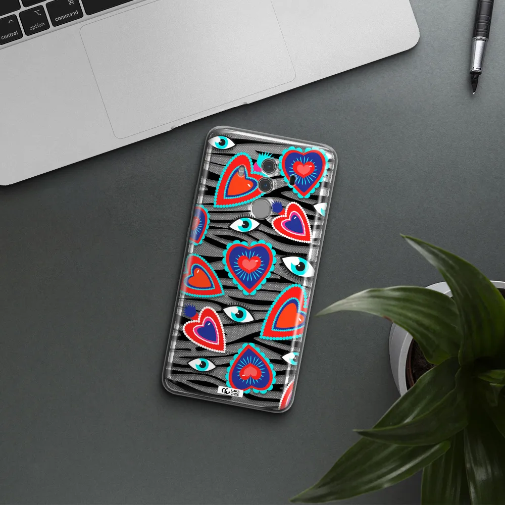 Eye Heart Huawei Mate 10 Pro Clear TPU Case