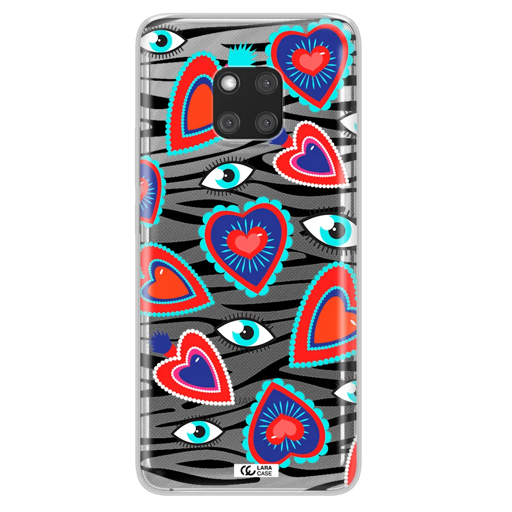 Eye Heart Huawei Mate 20 Pro Clear TPU Case