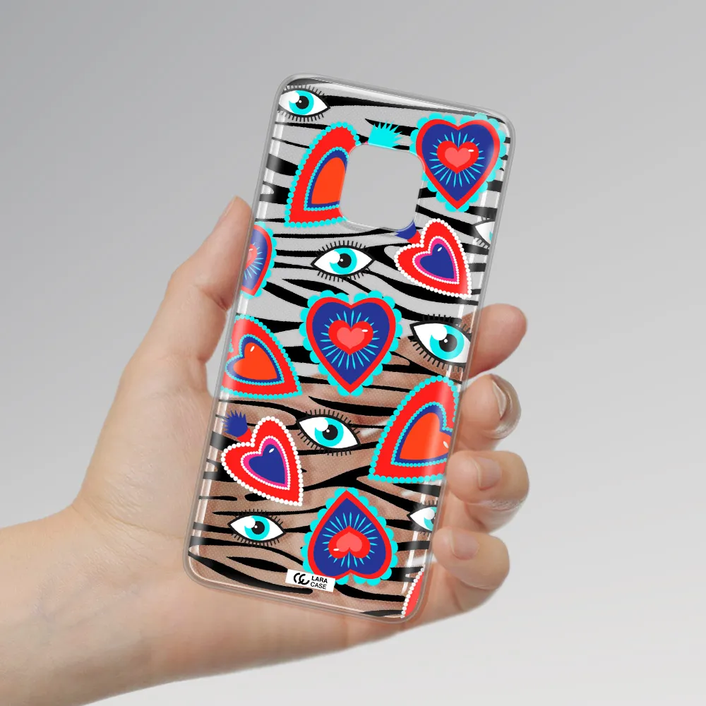 Eye Heart Huawei Mate 20 Pro Clear TPU Case