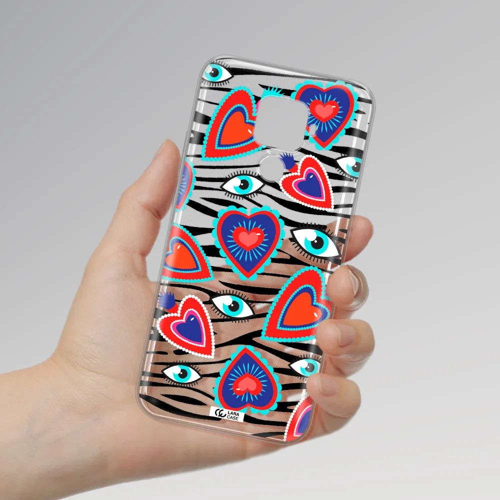 Eye Heart Huawei Mate 30 Lite Clear TPU Case